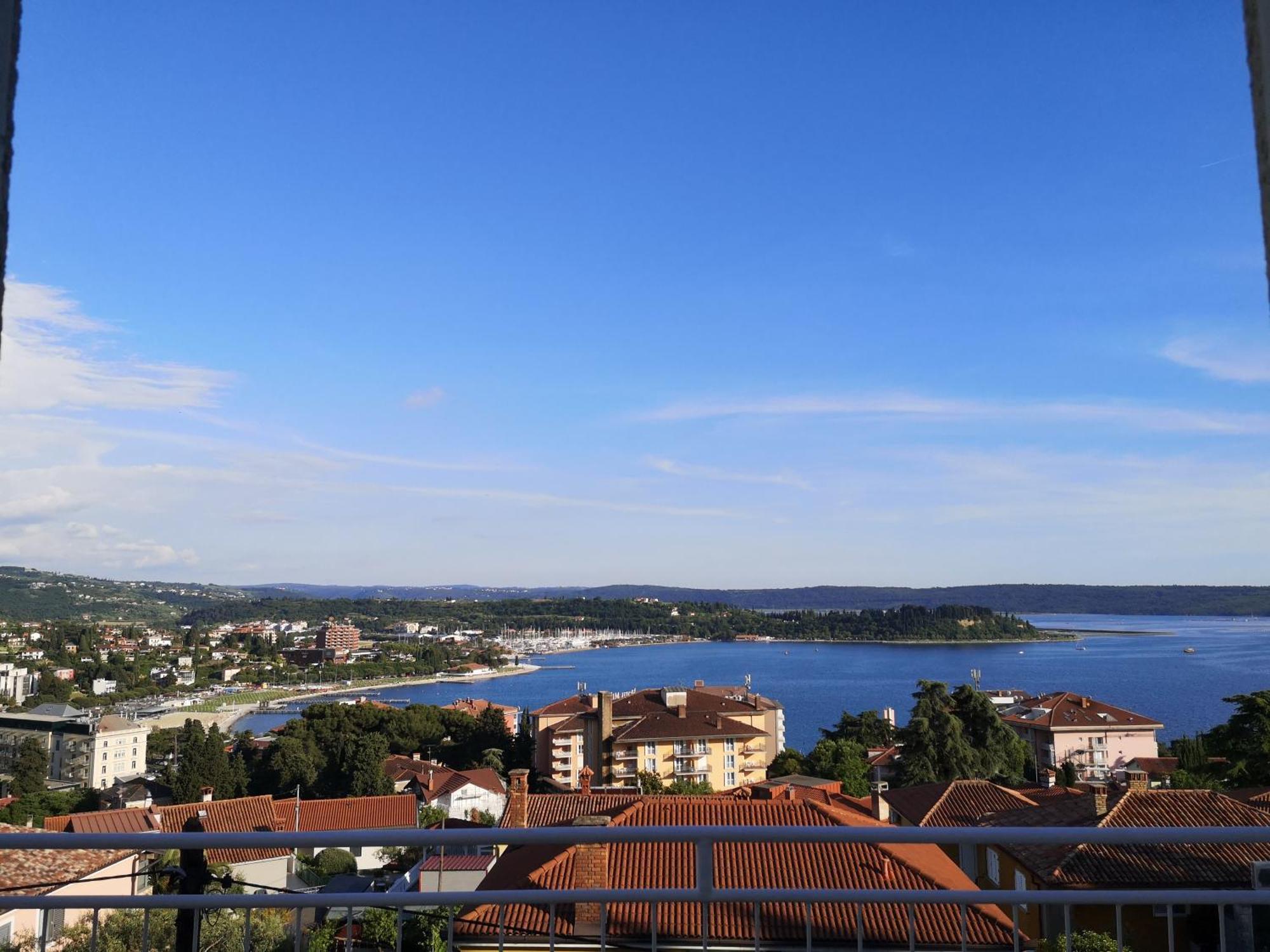 Bazilij Seaview Lägenhet Portorož Exteriör bild